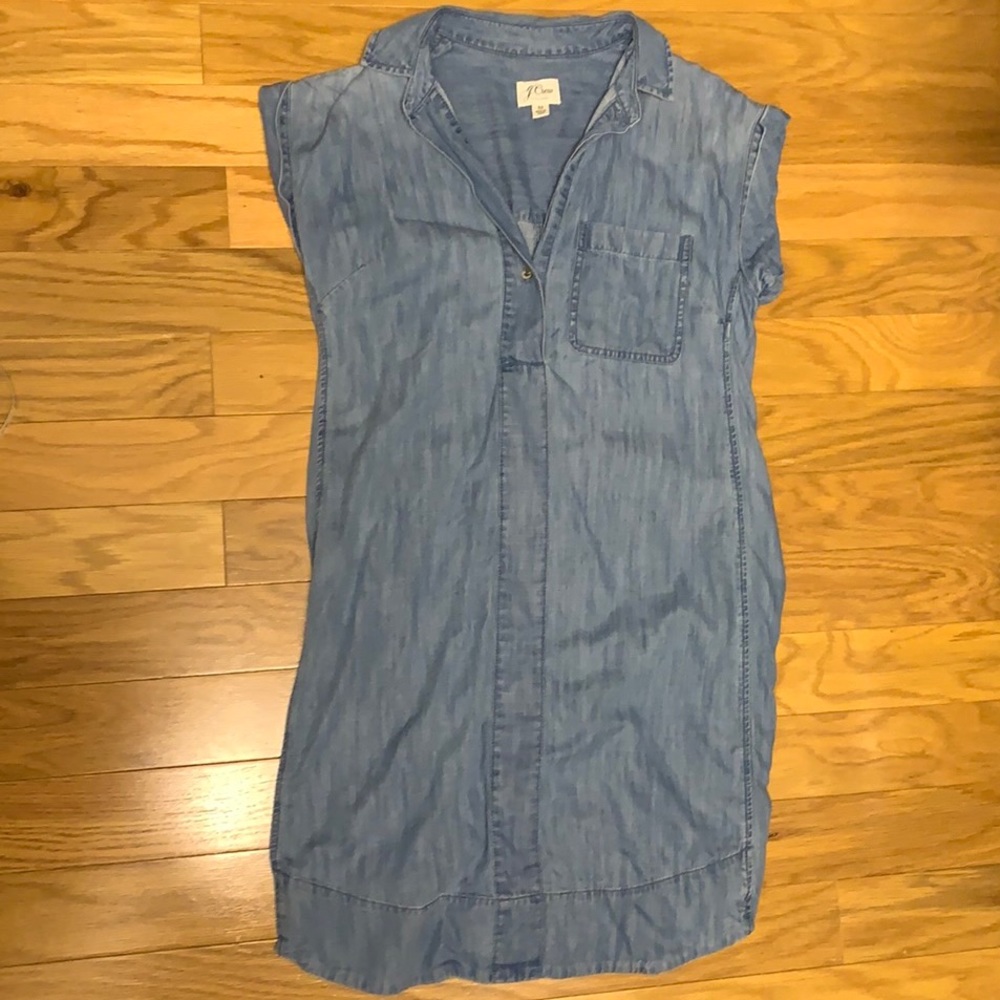 Jcrew XS denim dress